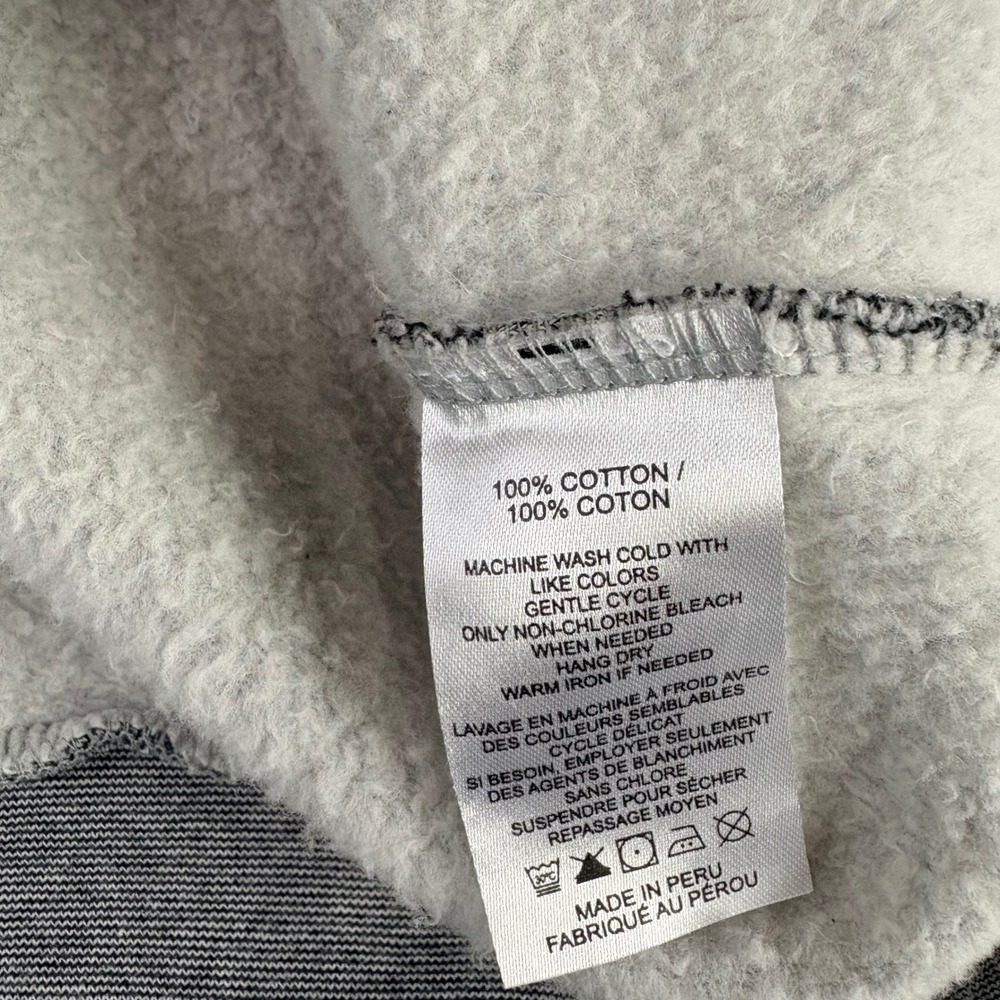 UNTUCKit Women Large‎ Grey Shawl Collar Sweater Cotton Button Pullover Heathered - Picture 10 of 11
